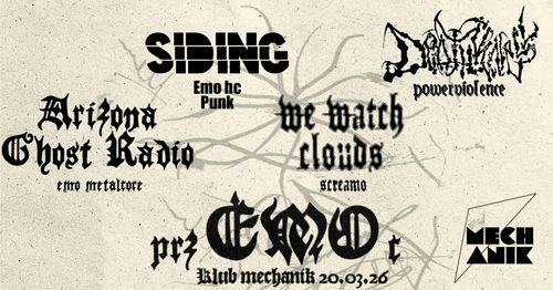 WE WATCH CLOUDS / DEATHKNELL / ARIZONA GHOST RADIO / SIDING