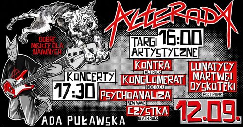 ALTERADA 2: Targi artystyczne + koncerty