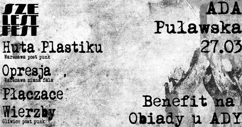 Szelest fest gra dla Obiadów: benefit na Obiady u Ady