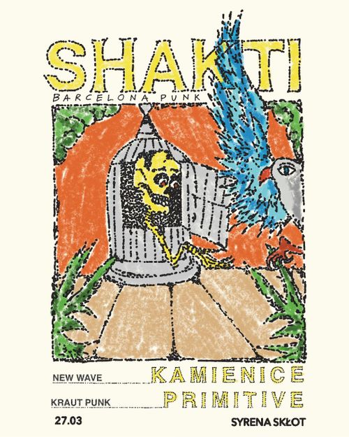 Sagrada Familia ale punk - SHAKTI + PRIMITIVE + KAMIENICE